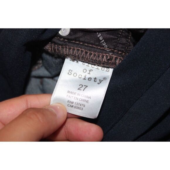 NWOT Articles of Society Secret Fit Belly Skinny Maternity Jeans Women Size 27 - Picture 8 of 11
